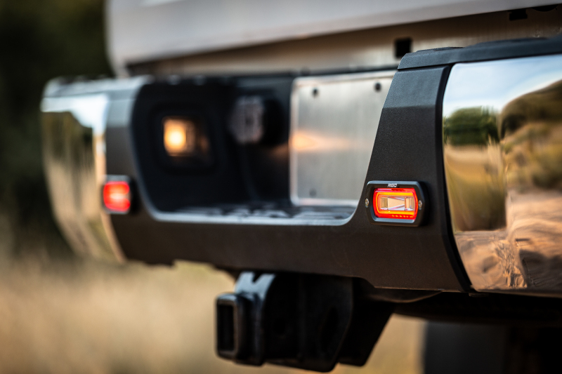 Rigid Industries SR-L Series Surface Mount LED Spreader Pair w/ Amber Halo - Universal - Image 4