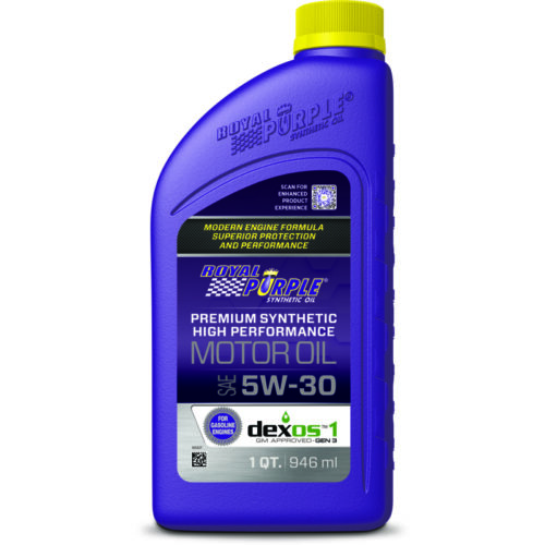 Royal Purple Premium Synthetic High Performance Multi-Grade 5W30 Motor Oil - 1 Quart