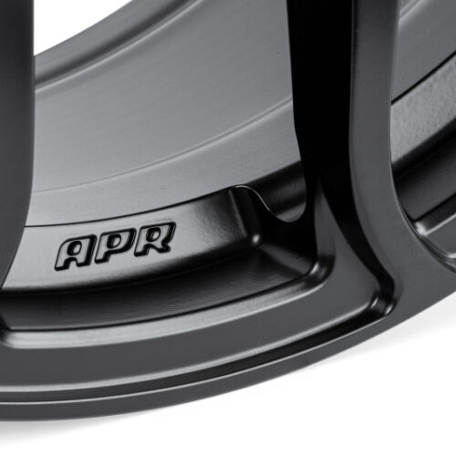 APR A01 Flow Formed - 18x8.5 - 5x112 - ET45 - 66.5mm Center Bore - Satin Black Wheel - Image 4