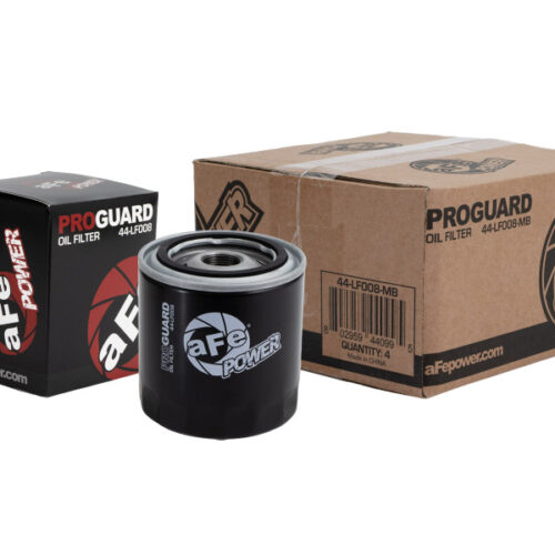 Alternative view of aFe Power Pro GUARD D2 Oil Filter 93-11 Ford Gas Trucks V8 4.6L/5.4L/5.8L (4 Pack)