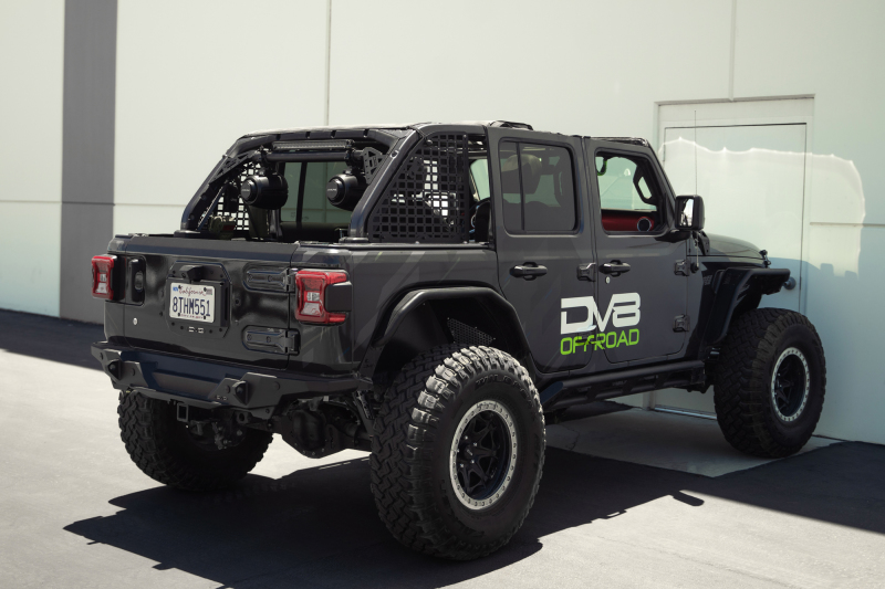 DV8 Offroad SBJL-01 18-23 Jeep Wrangler JL 4-Door Speaker/Light Bar Mount - Image 3