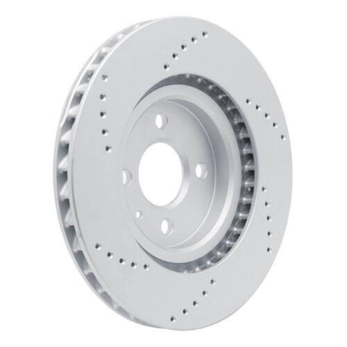 DFC 05-11 Lotus Exige Front/Rear Drilled Hi-Carbon Alloy Geomet Coated Rotor - Image 4