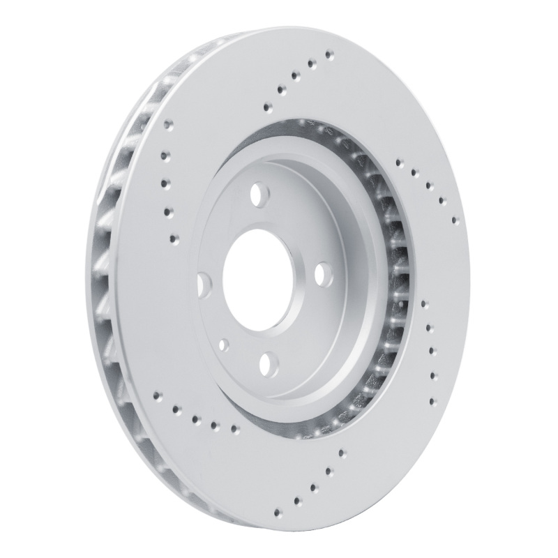 DFC 05-11 Lotus Exige Front/Rear Drilled Hi-Carbon Alloy Geomet Coated Rotor - Image 4