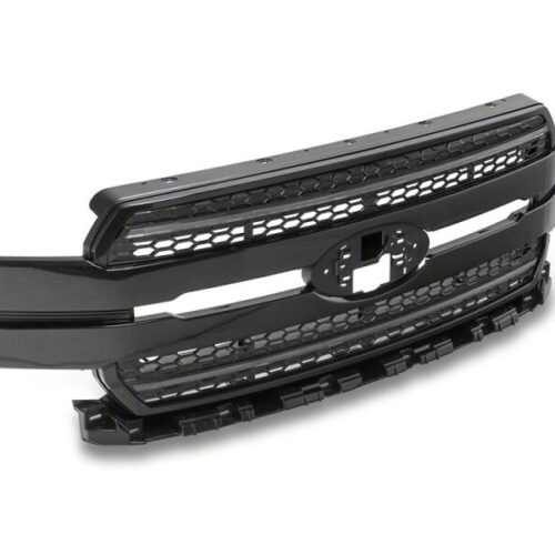 Raxiom for 2018-2020 Ford F-150 CXR Series LED Upper Replacement Grille with White DRL- Black - Image 3