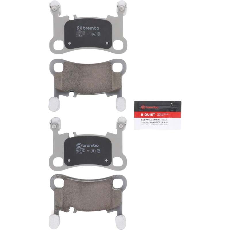 Brembo OE 19-23 Porsche Cayenne PRIME Ceramic Brake Pad - Rear - Image 2