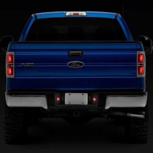 Raxiom for 2010-2014 Ford F-150 Axial Series LED License Plate Lamps- Red and White - Image 5