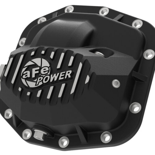 Alternative view of aFe Power Pro Series Front Differential Cover Black 2018+ Jeep Wrangler (JL) V6 3.6L (Dana M186)