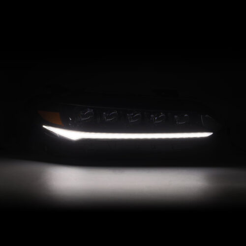 AlphaRex 22-25 Honda Civic NOVA LED Headlights - Alpha Black - Image 4