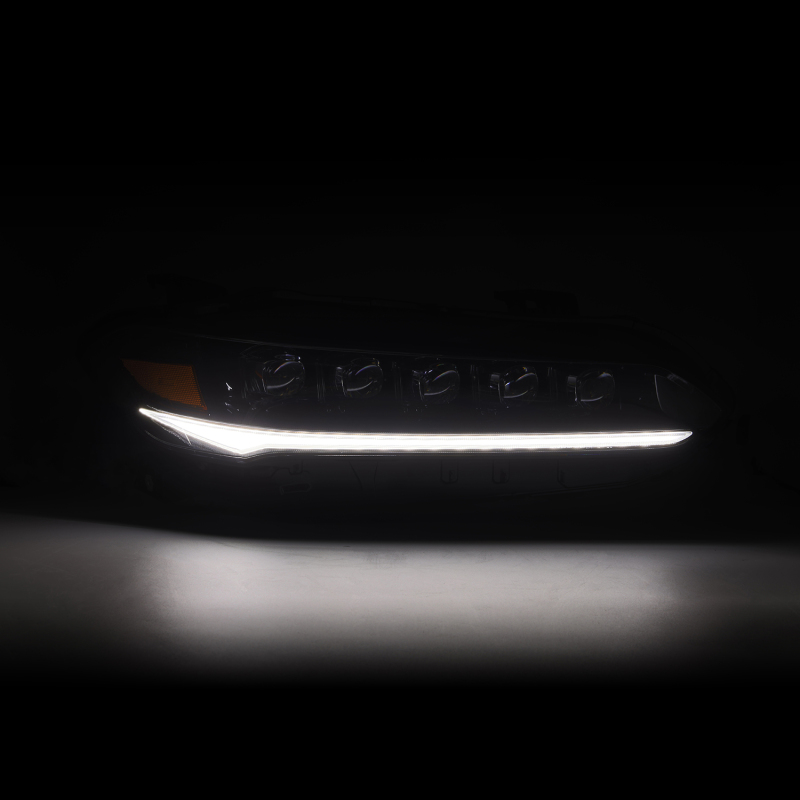 AlphaRex 22-25 Honda Civic NOVA LED Headlights - Alpha Black - Image 4