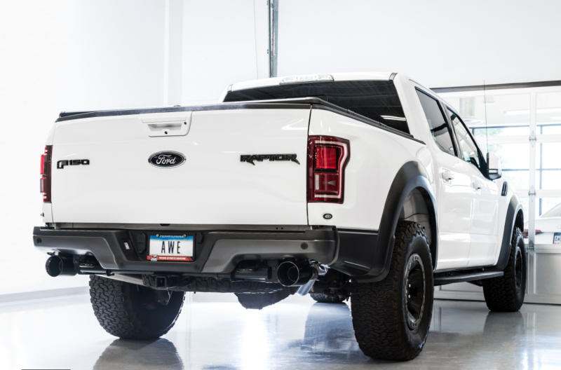 AWE Tuning Performance Exhaust System - w/ Diamond Black Tips for 2017+ Ford Raptor 0 FG - Image 4