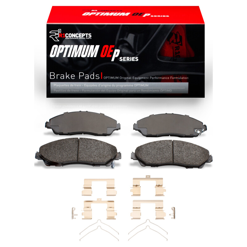 R1 2007-2025 Acura MDX Front R1 Optimum OE Pads & Hardware Kit