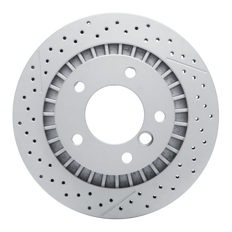 DFC 13-18 Mercedes-Benz G65 AMG Rear Drilled GeoSPEC Coated Rotor and Slotted