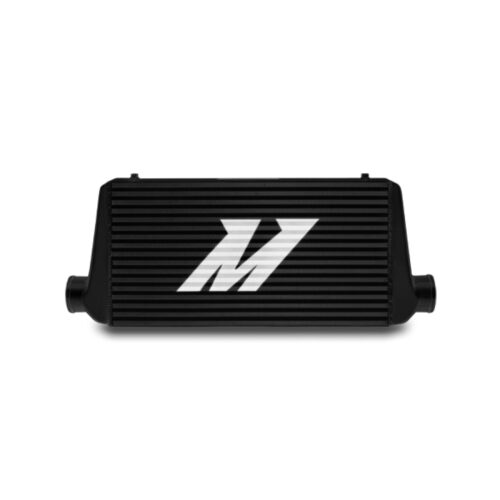 Alternative view of Mishimoto Universal Black S Line Intercooler Overall Size: 31x12x3 Core Size: 23x12x3 Inlet / Outlet