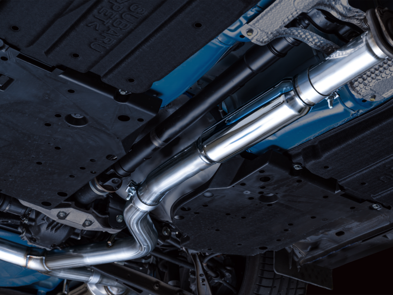 AWE Tuning Touring Edition Exhaust - Chrome Silver Tips for 2022+ VB Subaru WRX - Image 5