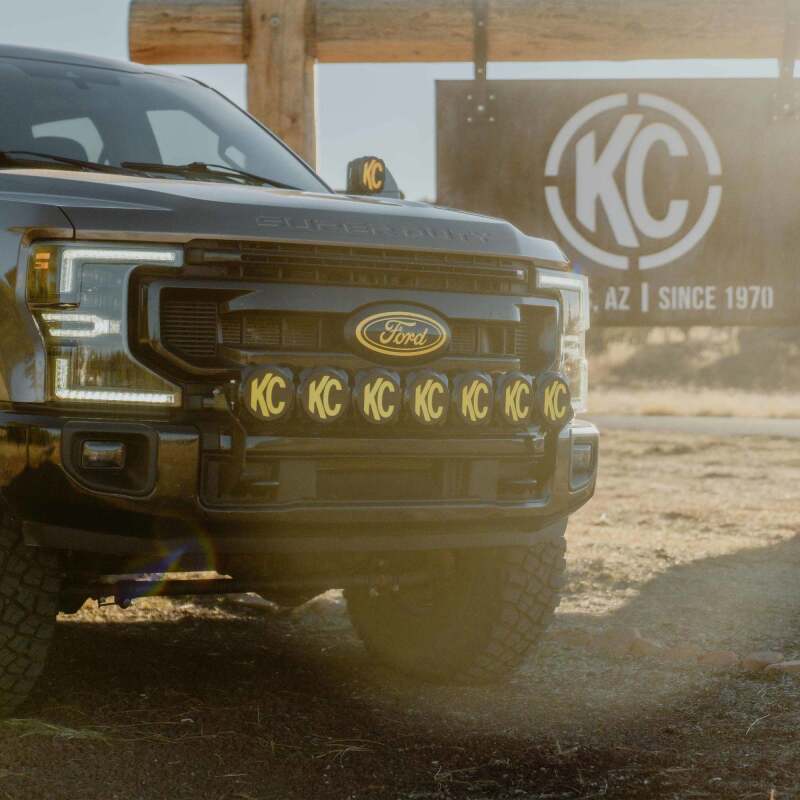 KC HiLiTES 17-24 Ford Super Duty GEN 4-5 Light Bar Mount Front Bumper - Image 2