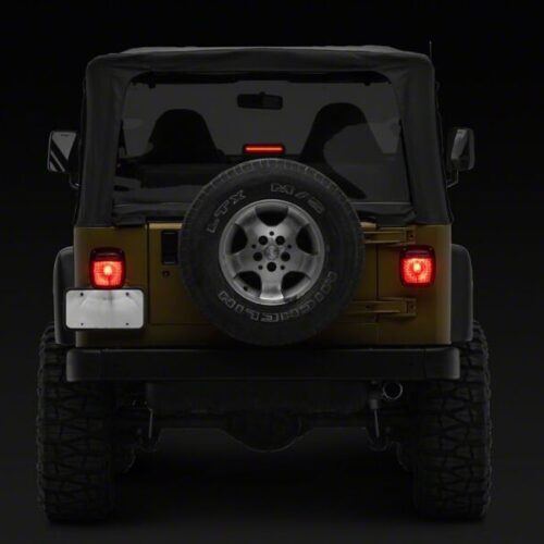Raxiom for 1997-2006 Jeep Wrangler TJ LED Third Brake Light- Smoked - Image 9