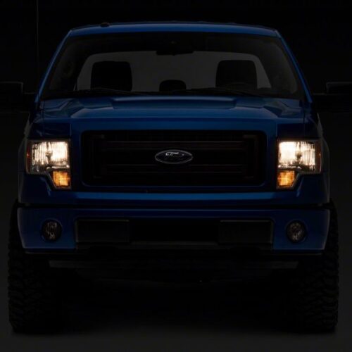 Raxiom for 2009-2014 Ford F-150 Axial OEM Style Rep Headlights- Chrome Housing (Clear Lens) - Image 9