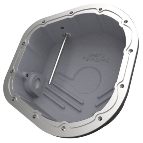 aFe Power Cover Diff Rear Machined COV Diff R Ford Diesel Trucks 86-11 V8-6.4/6.7L (td) Machined - Image 7