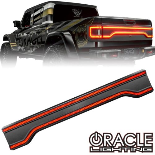 Oracle 20-23 Jeep Gladiator Racetrack Style LED Tail Gate Light - Tinted - Image 2
