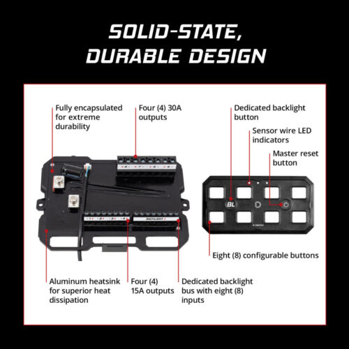 Diode Dynamics D-Switch 8 Button Controller Kit - Image 8
