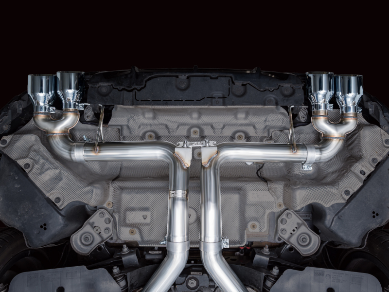 AWE Tuning Track Edition Exhaust - Chrome Silver Tips for 22-26 BMW M240i (G42) - Image 7