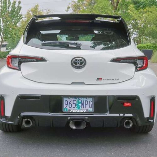 PERRIN 23-26 Toyota GR Corolla Rear Tow Hook - Red - Image 5