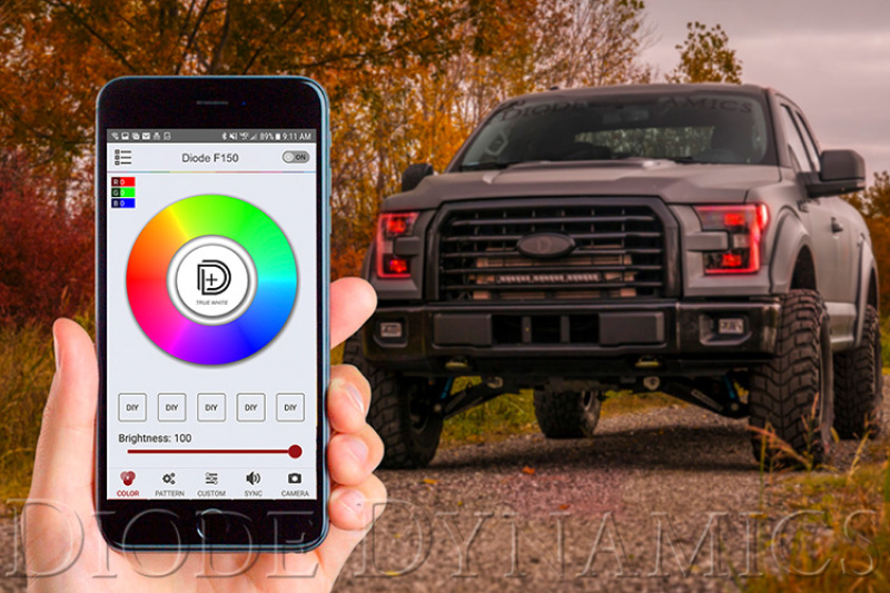 Diode Dynamics - Bluetooth RGBW M8 Controller 1ch - Image 5
