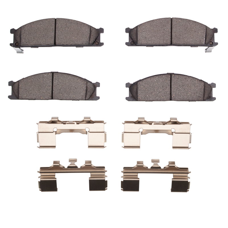 R1 1985-2015 Nissan D21 Pickup 4WD (4 Cyl Excl HD) Front R1 Optimum OE Pads & Hardware Kit - Image 6