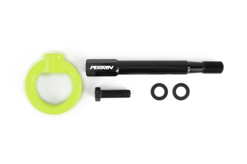PERRIN 25-26 Subaru Forester (Bse/Ltd-Prem-Spt-Tour Incl. Hybrid/Wldrns) FR Tow Hook Kit - N.Yellow - Image 4