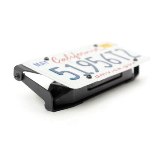 Alternative view of DV8 Offroad Fairlead Mounted Flip-Up License Plate Bracket