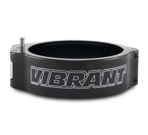 Vibrant 3in O.D. Aluminized HD 2.0 Clamp - Anodized Black (Clamp Only)