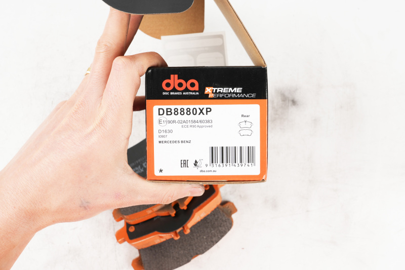 DBA DB8880XP 14-19 Mercedes-Benz CLA45 AMG XP Performance Rear Brake Pads - Image 7