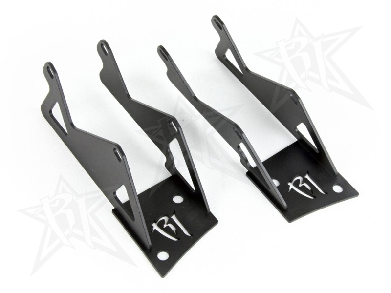 Rigid Industries Jeep JK - Double A-Pillar Mount - Mounts 2 sets of Dually/D2 - Image 2