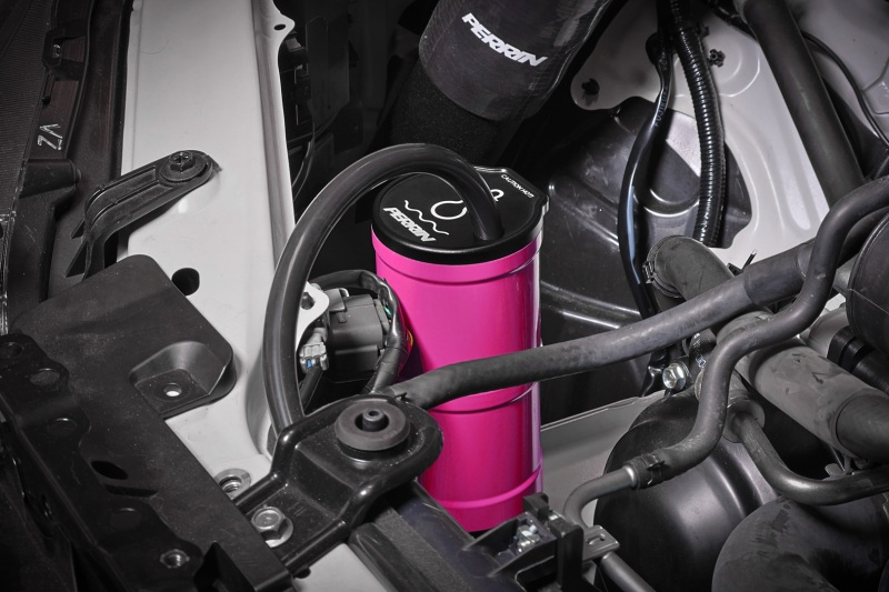 PERRIN 02-26 Subaru WRX / 04-21 STI / 13-26 BRZ/GR86/FRS/86 Coolant Overflow Tank - Hyper Pink - Image 8