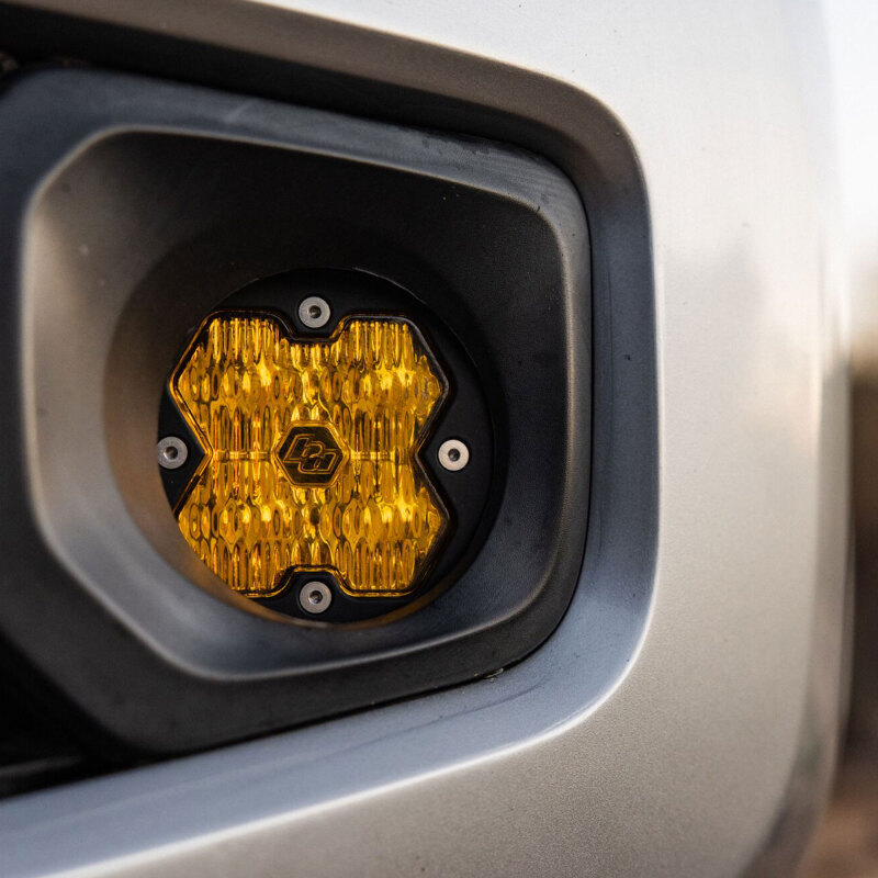 Baja Designs for 12-23 Tacoma / 14-21 Tundra / 10-24 4Runner Squadron Sport 2.0 Fog Kit(WC) - Baja Amber - Image 2