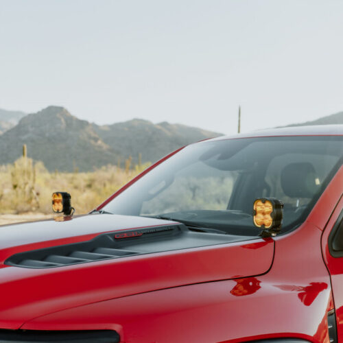 KC HiLiTES 2019+ RAM 1500 Rebel/TRX A-Pillar/Ditch Light Mount - Image 4