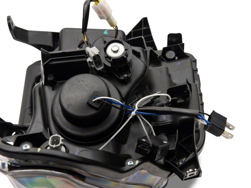 Raxiom for 2014-2021 Toyota Tundra Axial Projector Headlights w/ SEQL LED Bar- Black Housing (Clear Lens) - Image 5