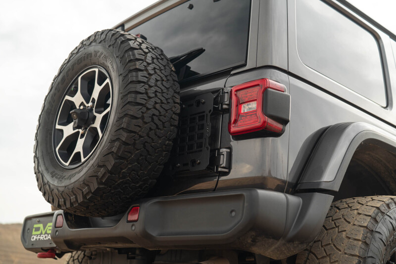 DV8 Offroad 2018-2025 Jeep Wrangler JL Tailgate Reinforcement Molle Panel - Image 10