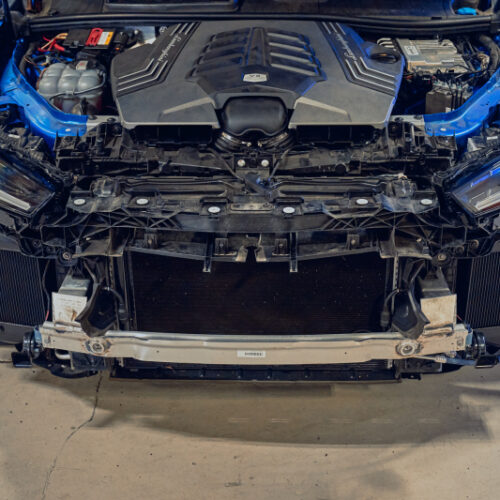 CSF for 2019+ Lamborghini Urus / 2020+ Audi RS Q8 / SQ8 / SQ7 High Performance Intercooler System- Black - Image 9