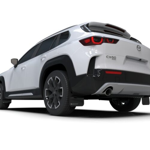 Rally Armor 23-26 Mazda CX-50 (Will Not Fit CX-5) Black UR Mud Flap W/Grey Logo - Image 4