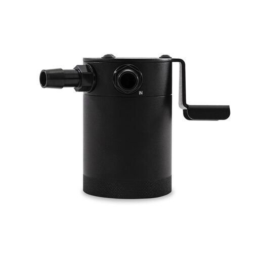 Mishimoto Baffled Oil Catch Can Kit - Black for 2015+ Ford Mustang EcoBoost - Image 4