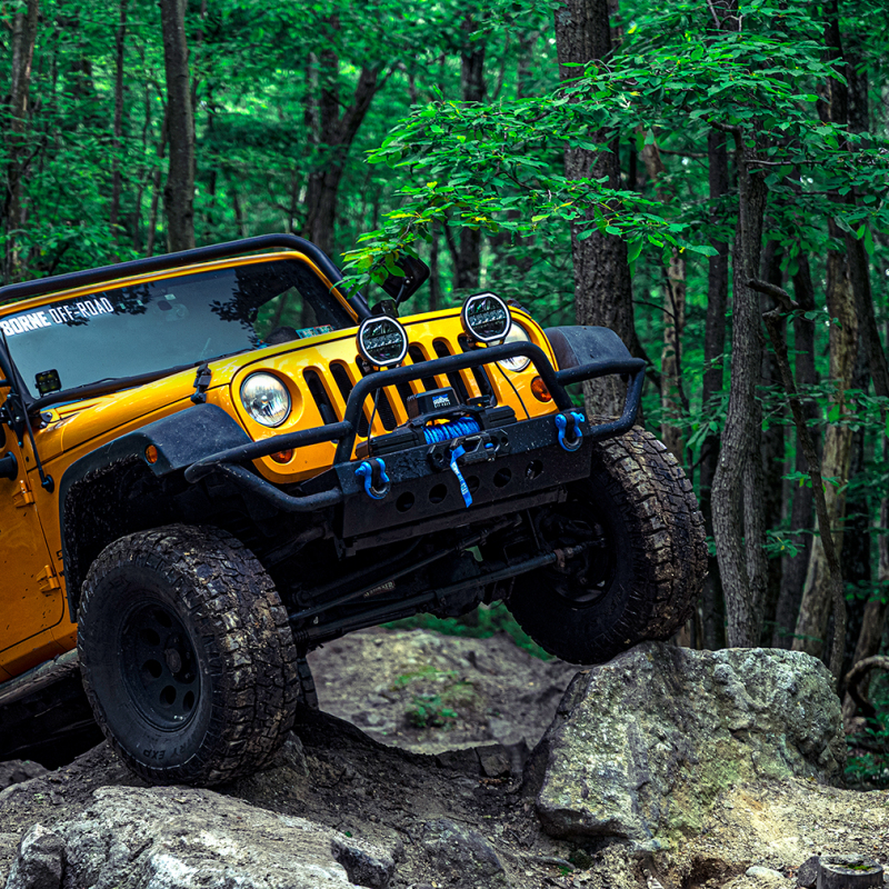 Borne Off-Road 10K Winch - Grey Synthetic Rope - Image 9