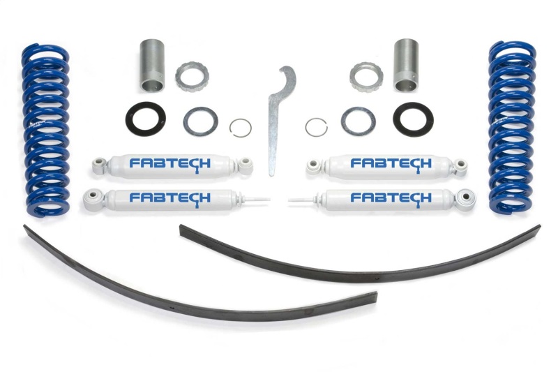 Fabtech 95.5-04 Toyota Tacoma Prerunner 2WD/4WD 6 Lug Rear Add-A-Leaf Kit - Image 2