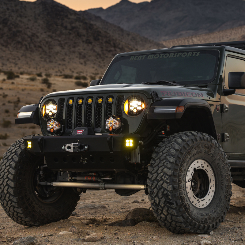Baja Designs for 18-25 Jeep Wrangler JL / 20-25 Gladiator JT DOT LP6 LED Headlight Kit - Clear/White - Image 3