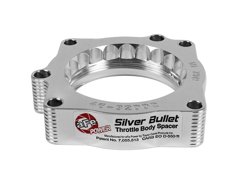 aFe Power Silver Bullet Throttle Body Spacers TBS Dodge Ram 03-08 V8-5.7L (Works w/ 5x-10382 only) - Image 5