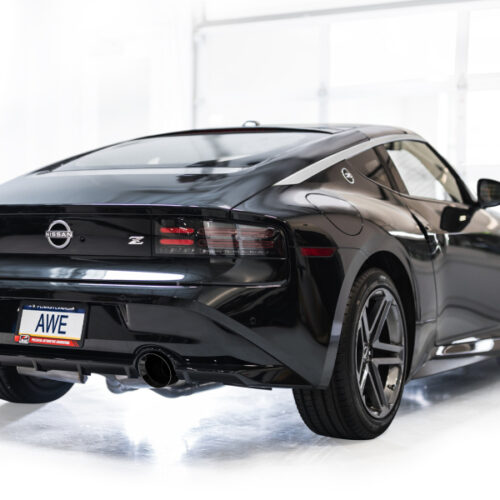 AWE Tuning Track Edition Cat-Back Exhaust System w/ Diamond Black Tips for 2023 Nissan Z RZ34 RWD - Image 8