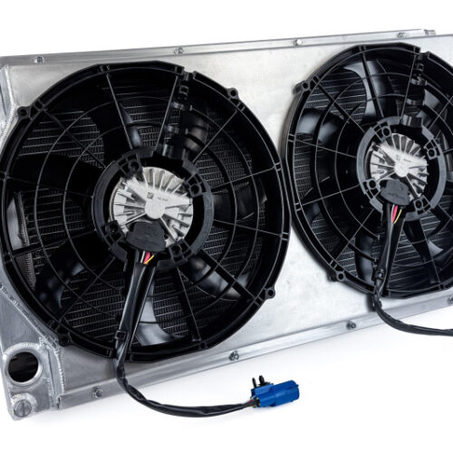 CSF Motorsport Radiator with Shroud - 14in SPAL Brushless Fans - Harnesses - Image 6