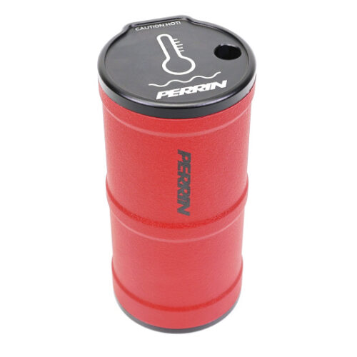 PERRIN 02-26 Subaru WRX / 04-21 STI / 13-26 BRZ/GR86/FRS/86 Coolant Overflow Tank - Red - Image 4