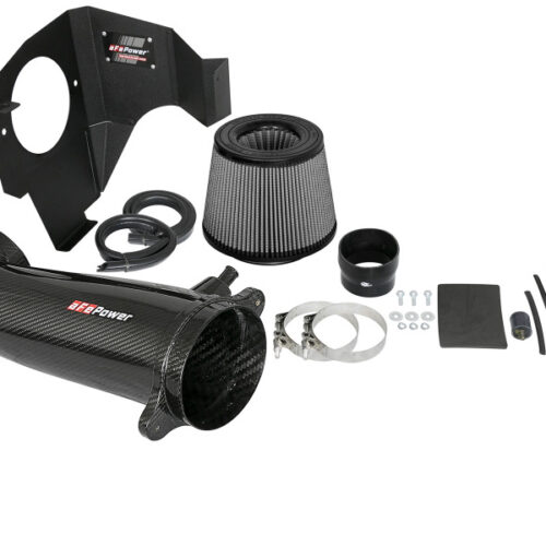 aFe Power Magnum FORCE Carbon Fiber Stage 2 Track Series Pro Dry S CAIS - 11-18 Dodge Challenger V8 - Image 8