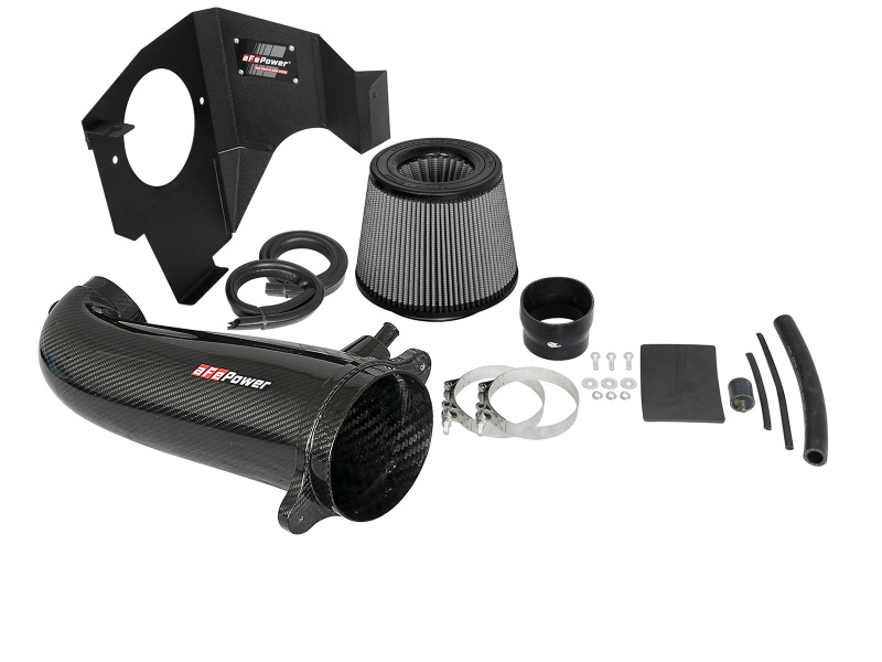 aFe Power Magnum FORCE Carbon Fiber Stage 2 Track Series Pro Dry S CAIS - 11-18 Dodge Challenger V8 - Image 8